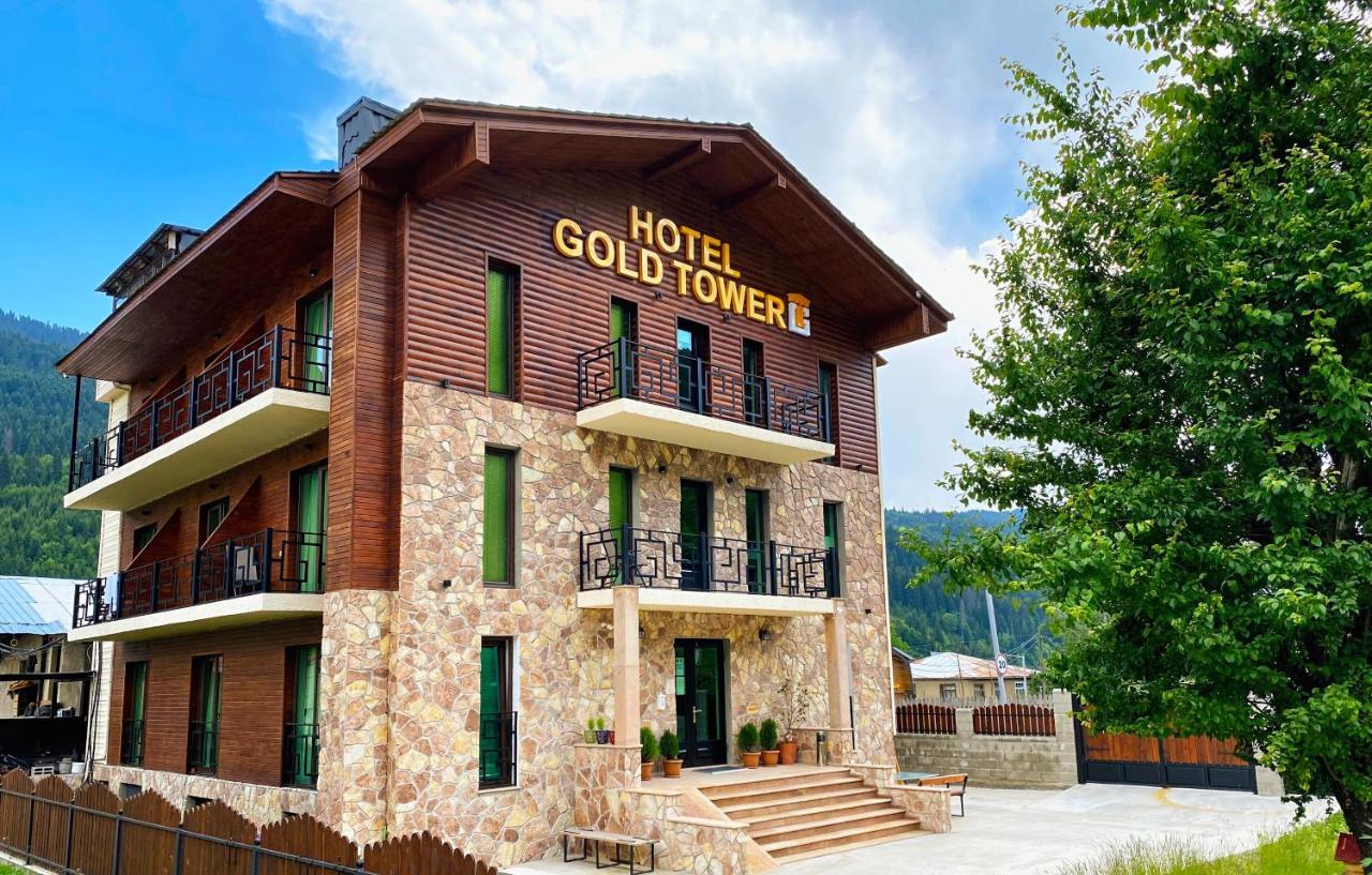 Hotel Gold Tower Mestia Esterno foto